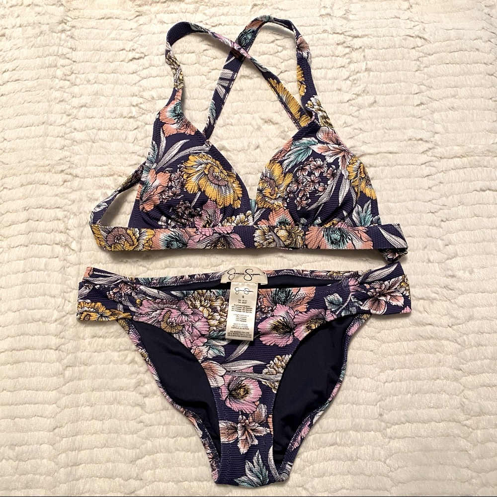 Jessica Simpson 2 piece swimsuit